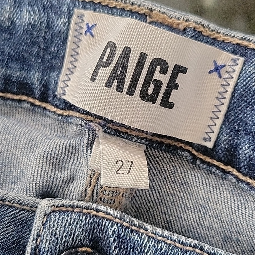 PAIGE Women's Flora Straight Jeans - Picture 3 of 8